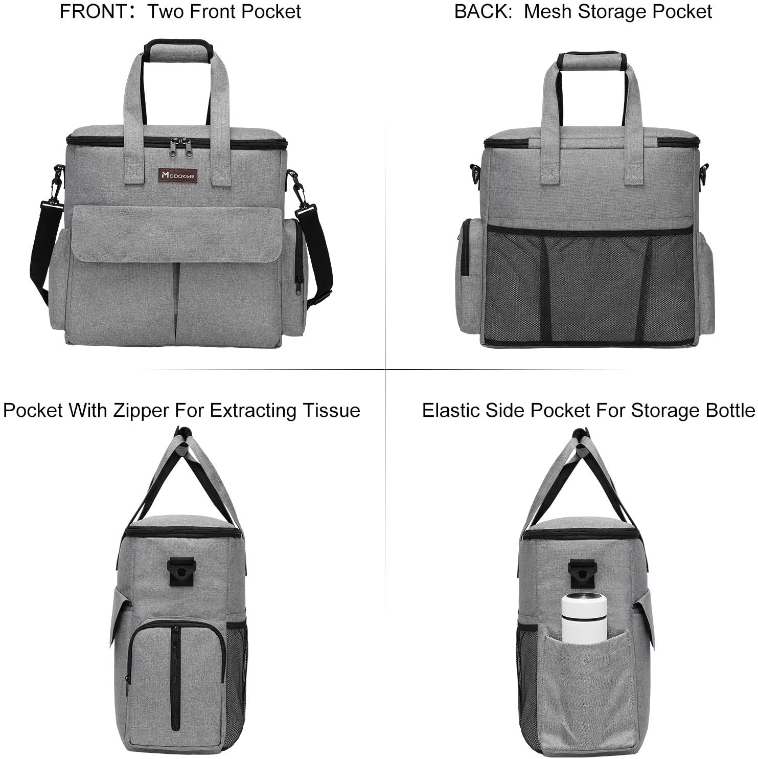 Airline Approved Pet Travel Bag, Weekend Dog Travel Set for Dog and Cat, Airline Approved Tote Organizer with Multi-Function Pockets