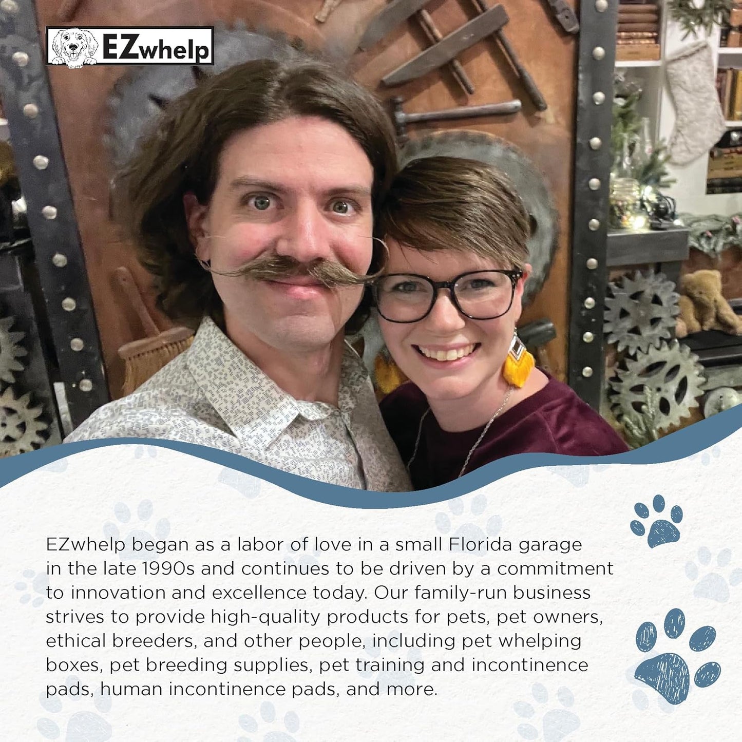 Washable Pee Pads for Dogs - Waterproof and Reusable Training Floor Pads, Whelping Dog Pee Pads, Absorbent Dog Training Bed, Puppy Training Pads Supplies, Absorbent Pet Pen Floor Pad, 48-In